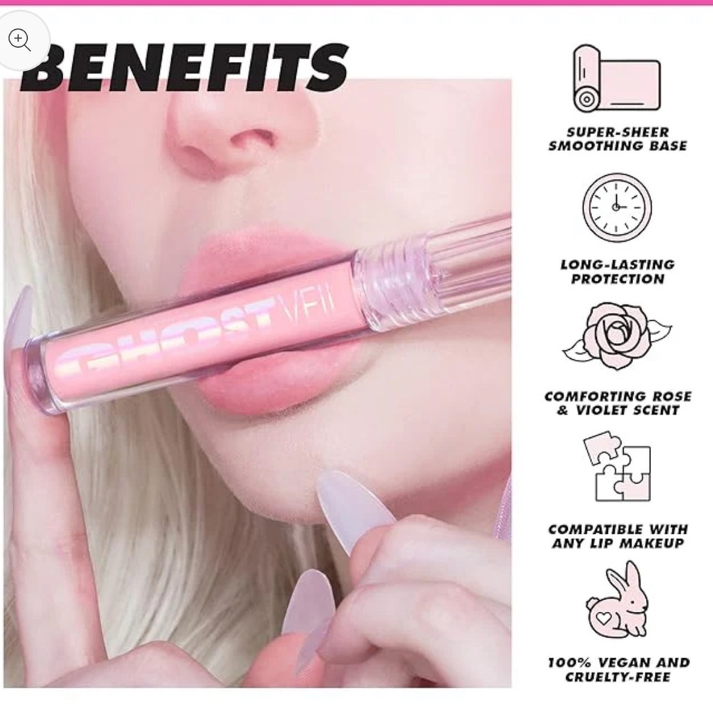 Lime Crime Ghost Veil Lipstick bundle of 2 - Picture 2 of 2